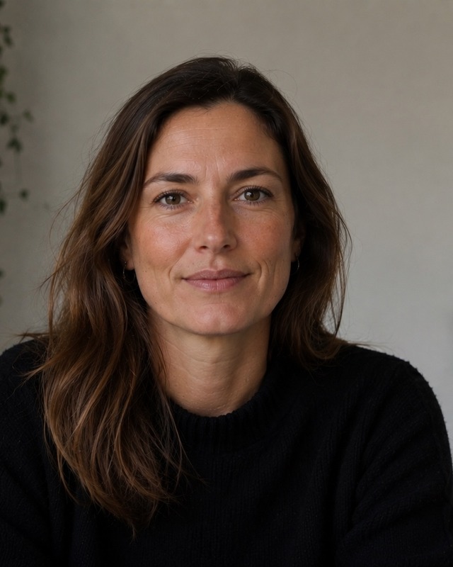 Retrato realista de Inés V.